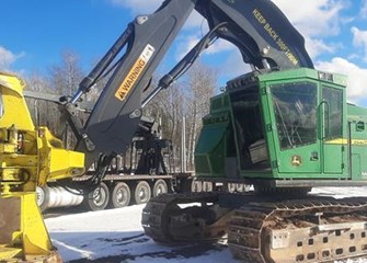 2018 John Deere 853M Track Feller Buncher